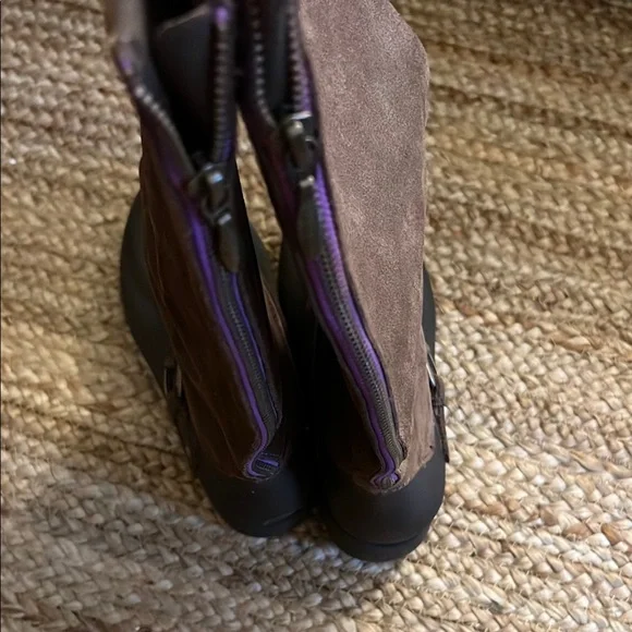 Brown Knee-High Boots - Picture 2 of 7